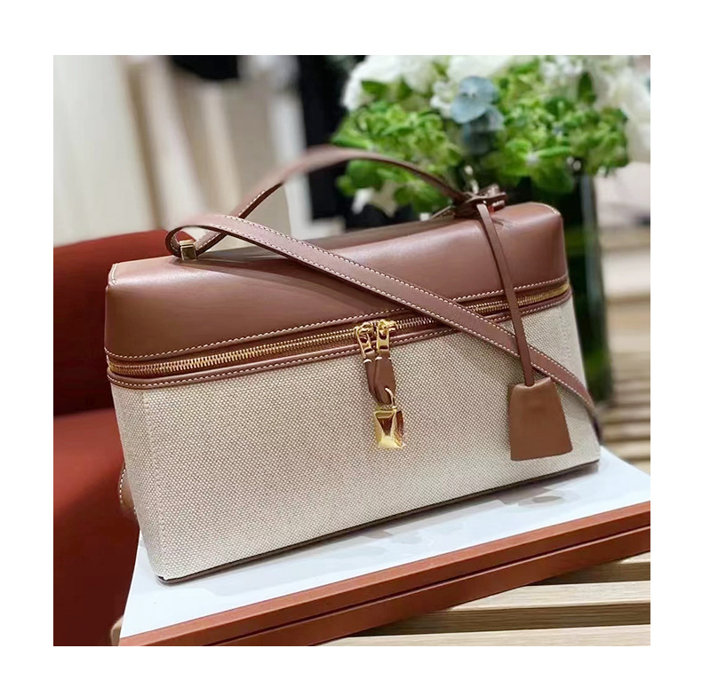 Borsa a tracolla originale, cerniera in pelle, pelle in microfibra, fibbia obliqua dorata_voghion.com